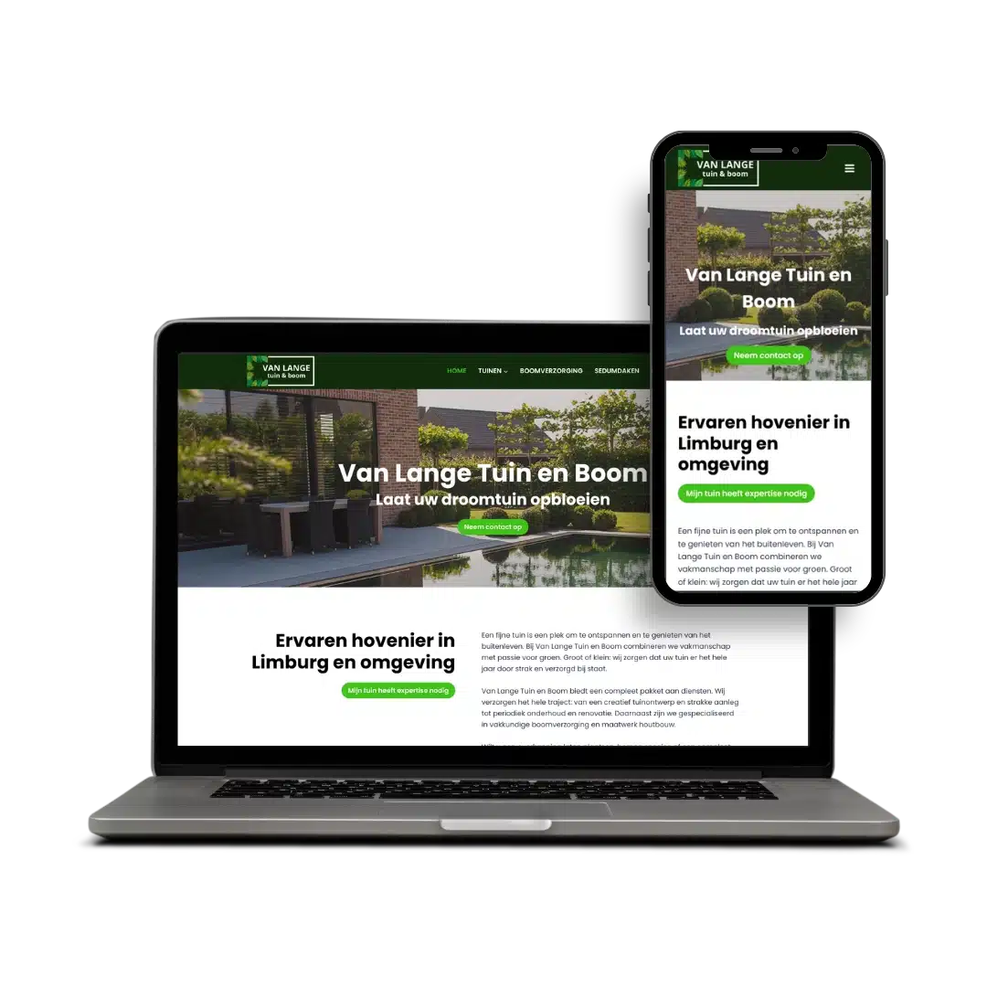 Van Lange Tuin en Boom - Raak Swipe